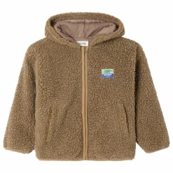 Veste à Capuche Façon Sherpa Hoktown | Café