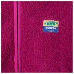 Veste à Capuche Façon Sherpa Hoktown | Rose fuschia
