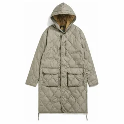 Veste à Capuche Militaire Longue | Mocha
