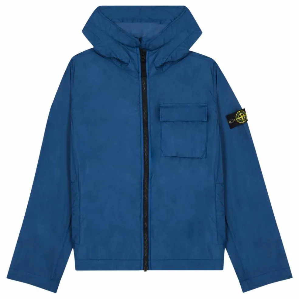 Veste à Capuche Uni | Bleu
