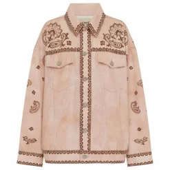Veste Akia Denim | Rose