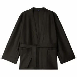 Veste Balme Laine Vierge | Vert foncé