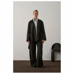 Veste Balme Laine Vierge | Vert foncé