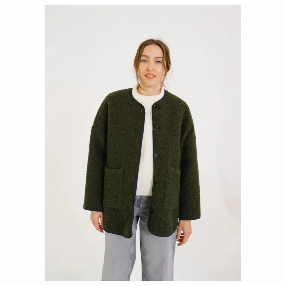 Veste Bari Greenlake Laine Vierge | Vert