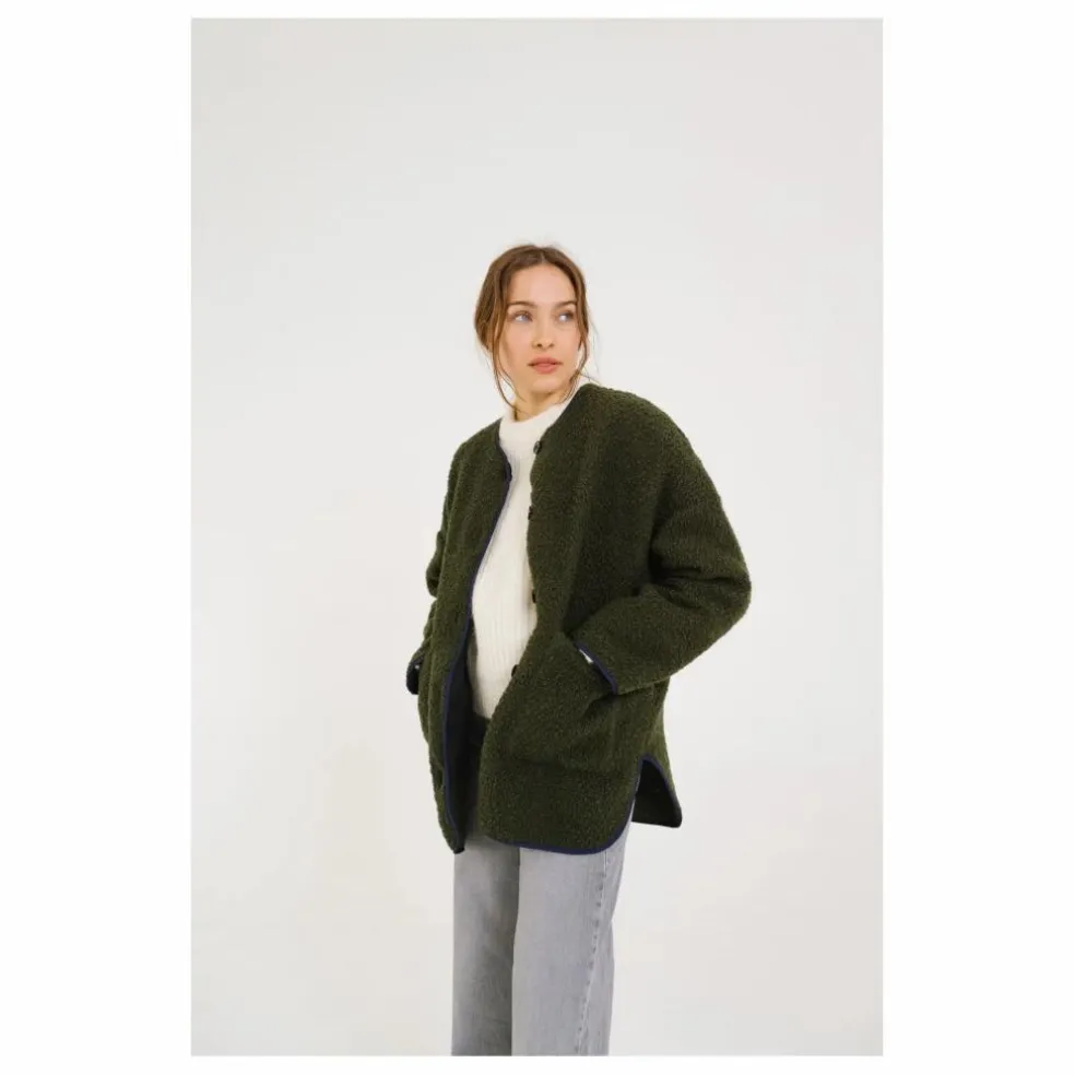 Veste Bari Greenlake Laine Vierge | Vert
