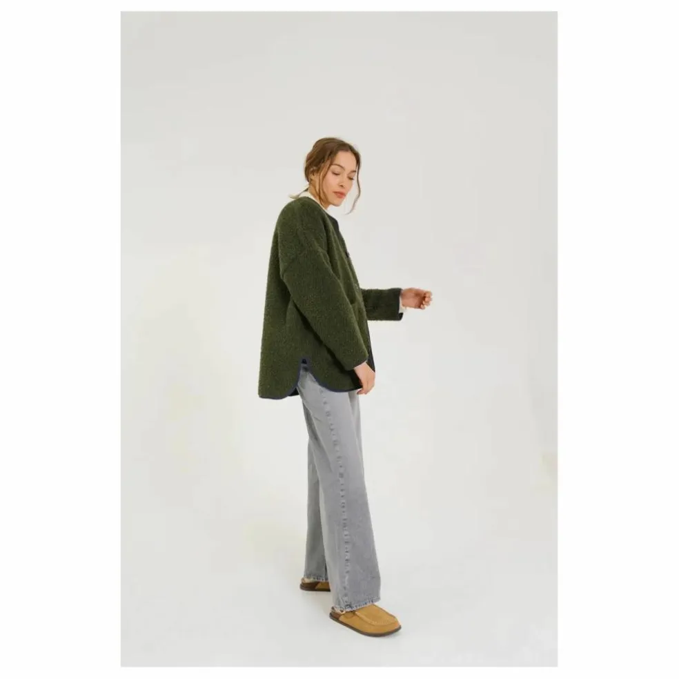 Veste Bari Greenlake Laine Vierge | Vert
