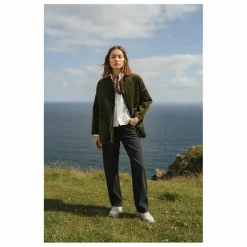 Veste Bari Zephir Brodée Velours | Vert