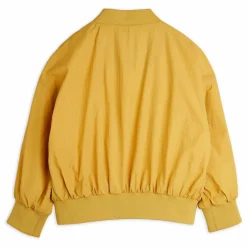 Veste Baseball Fibres Recyclées | Jaune moutarde