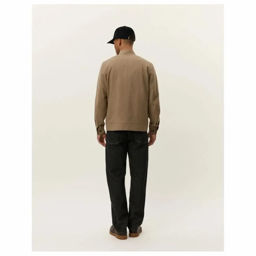 Veste Bomber Texturée Como | Marron