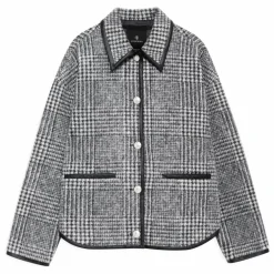 Veste Camden Carreaux | Gris