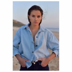 Veste Camille Denim - Collection Femme | Bleu Clair