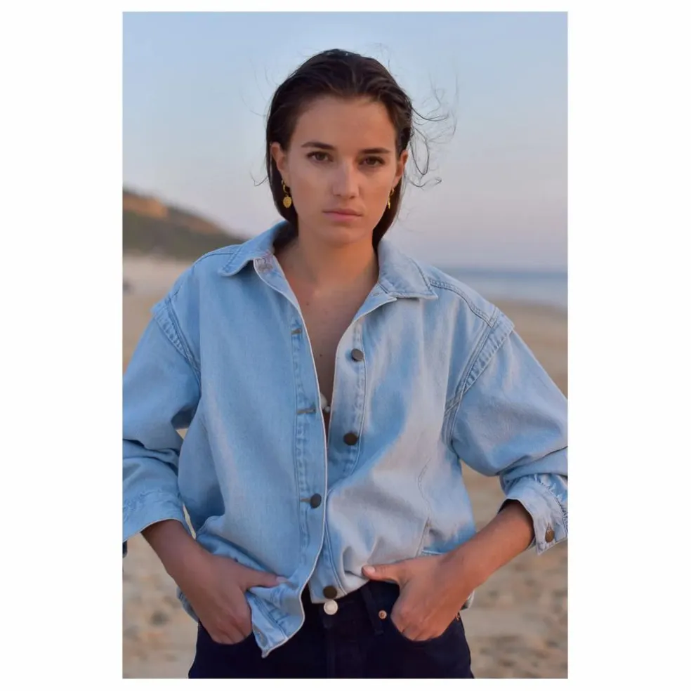 Veste Camille Denim - Collection Femme | Bleu Clair