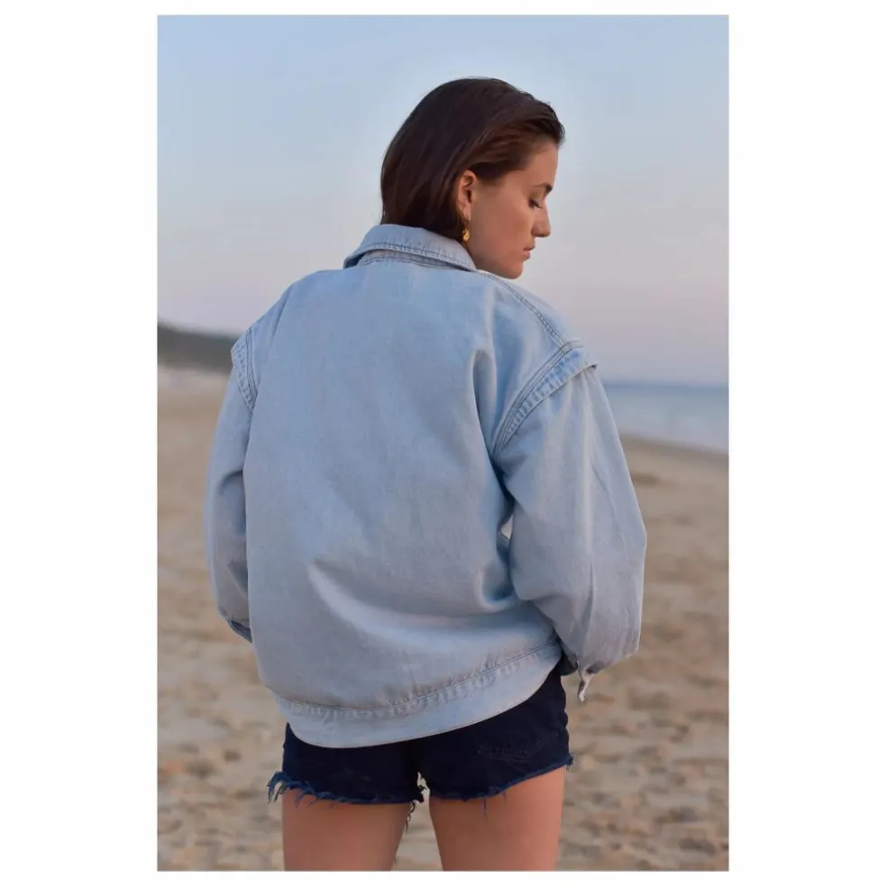 Veste Camille Denim - Collection Femme | Bleu Clair