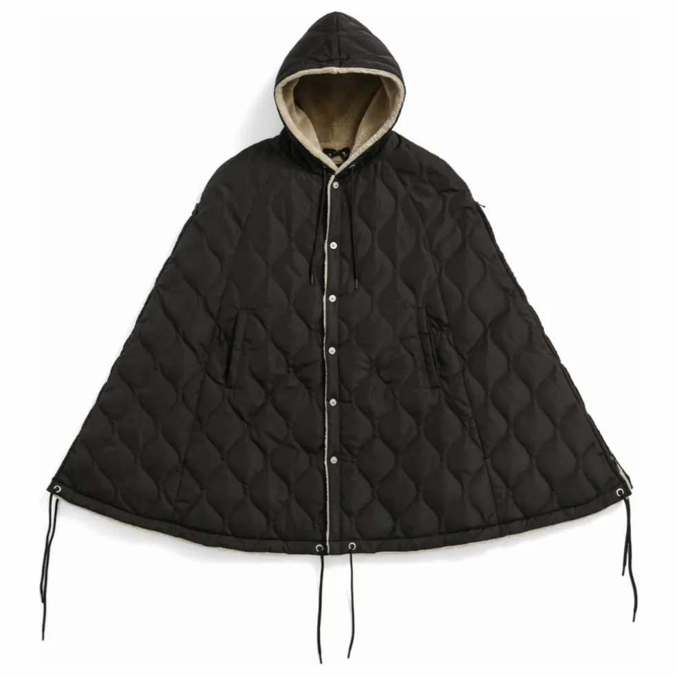 Veste Cape Militaire | Chocolat