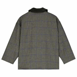 Veste Carreaux Laine | Gris