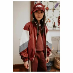 Veste Colorblock Coton Bio | Bordeaux
