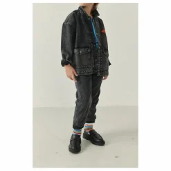 Veste Courte Col Chemise | Noir