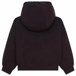 Veste courte moltonnée | Noir