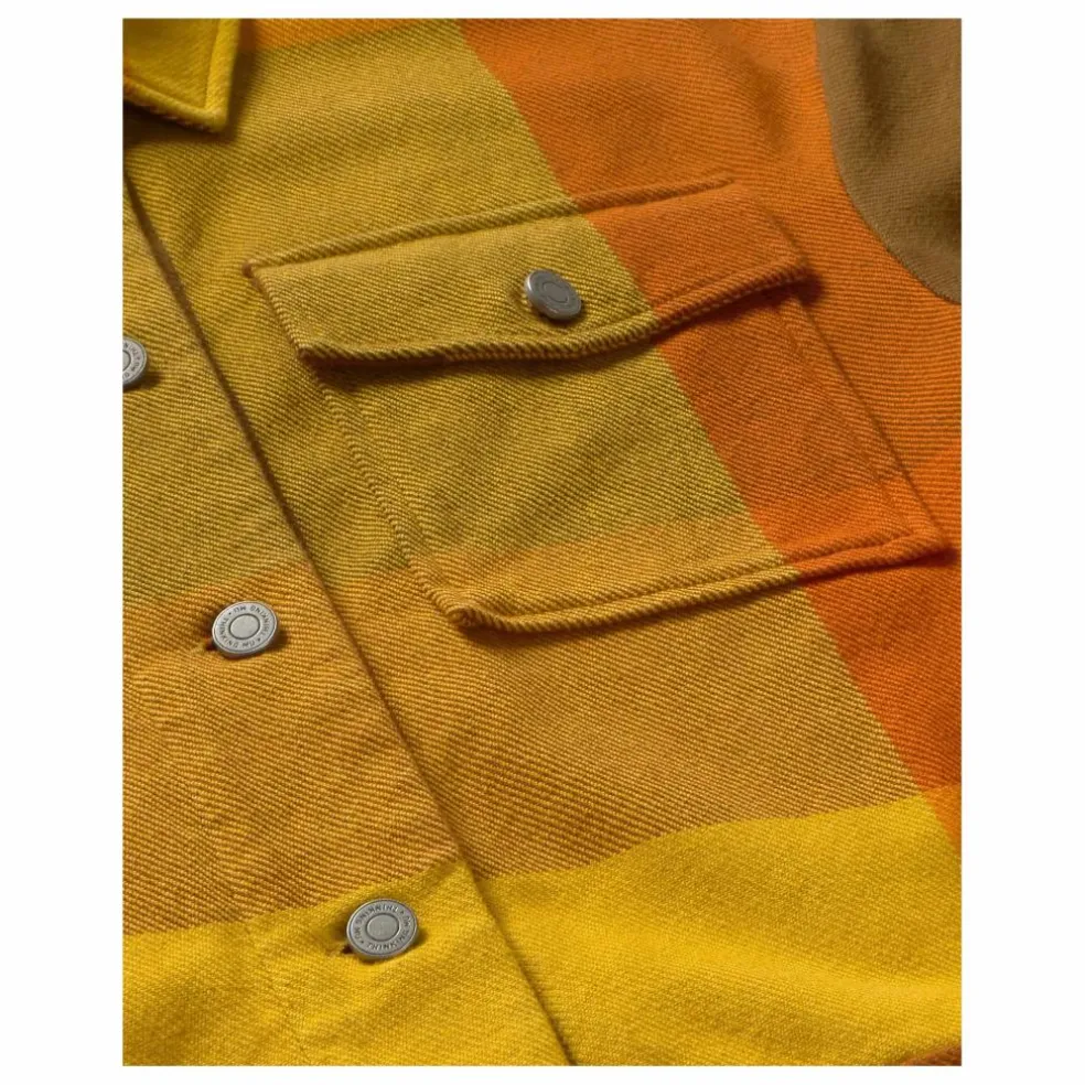 Veste Creek Blanket Frans Coton Bio | Orange