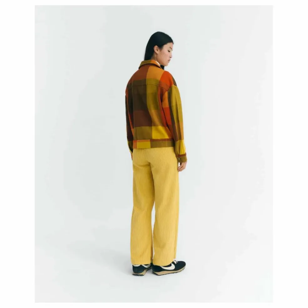 Veste Creek Blanket Frans Coton Bio | Orange