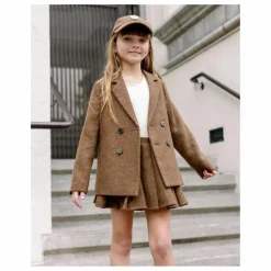 Veste Croisée Mini | Tabac