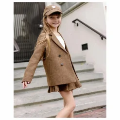 Veste Croisée Mini | Tabac