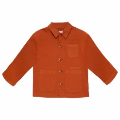 Veste David Popeline de Coton Bio | Caramel