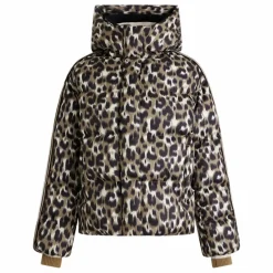 Veste de Ski Ada Léopard | Marron clair