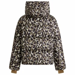 Veste de Ski Ada Léopard | Marron clair