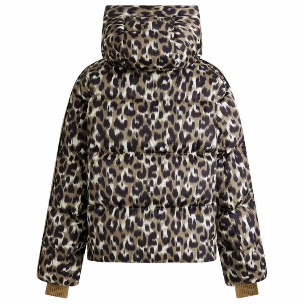 Veste de Ski Ada Léopard | Marron clair