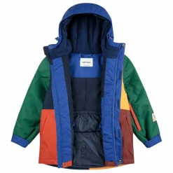 Veste de ski Colorblock Fibres Recyclées | Bleu