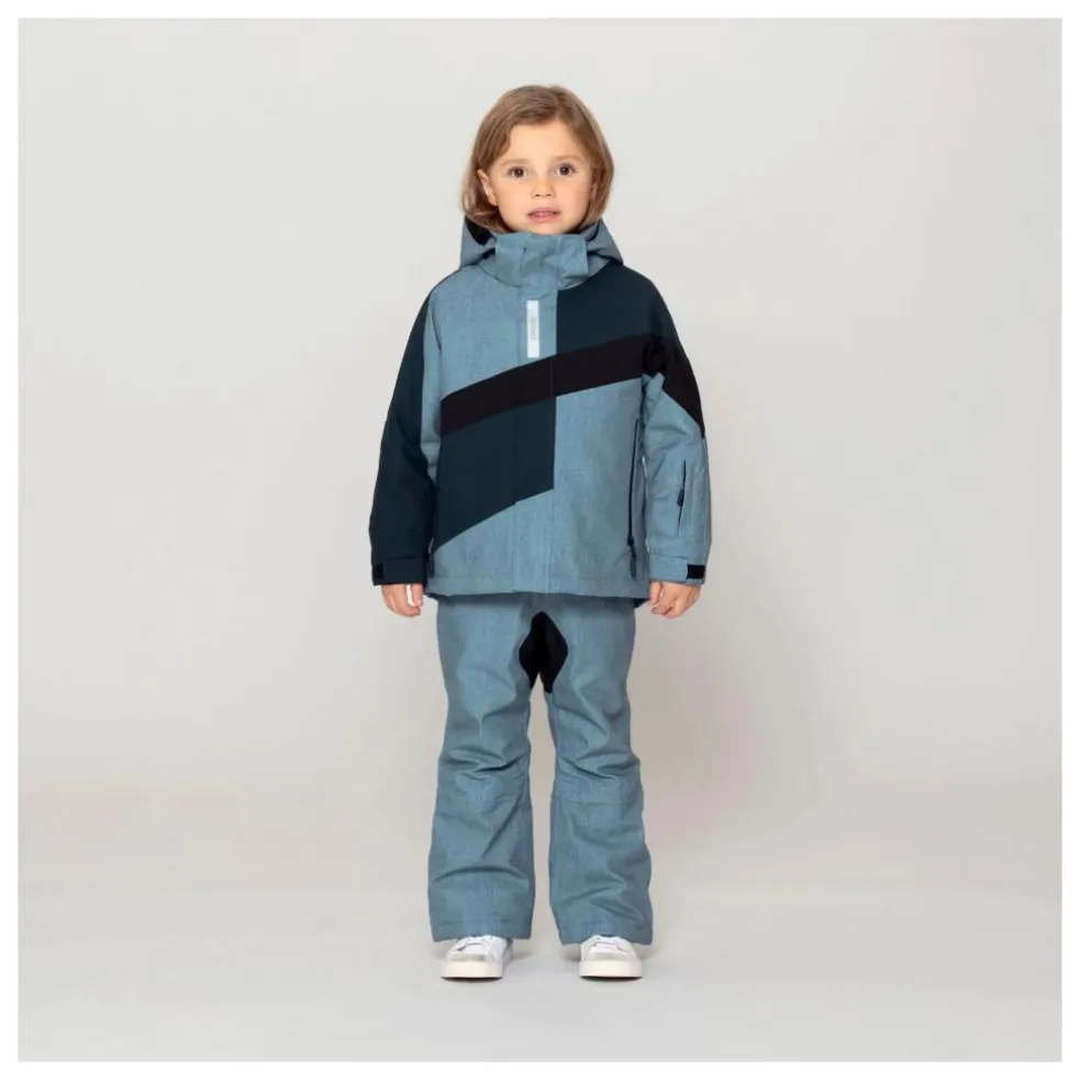 Veste de ski Imperméable Curious Cat | Denim