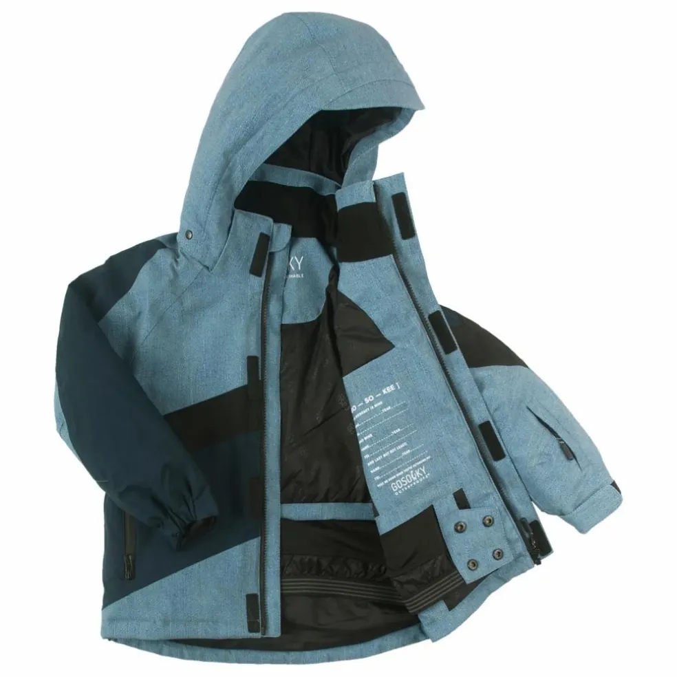 Veste de ski Imperméable Curious Cat | Denim