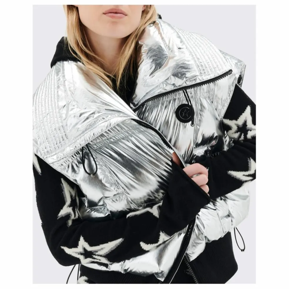 Veste de Ski Sans Manches Sierra | Gris argent