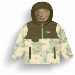 Veste de Ski Snowy Fleurie Fibres Recyclées | Vert kaki