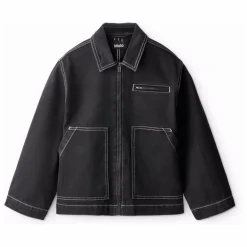 Veste Denim Hetson Coton Bio | Denim noir