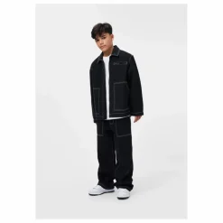 Veste Denim Hetson Coton Bio | Denim noir