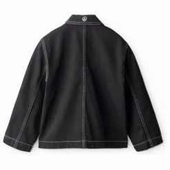 Veste Denim Hetson Coton Bio | Denim noir