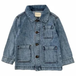 Veste Denim Poches | Denim clair