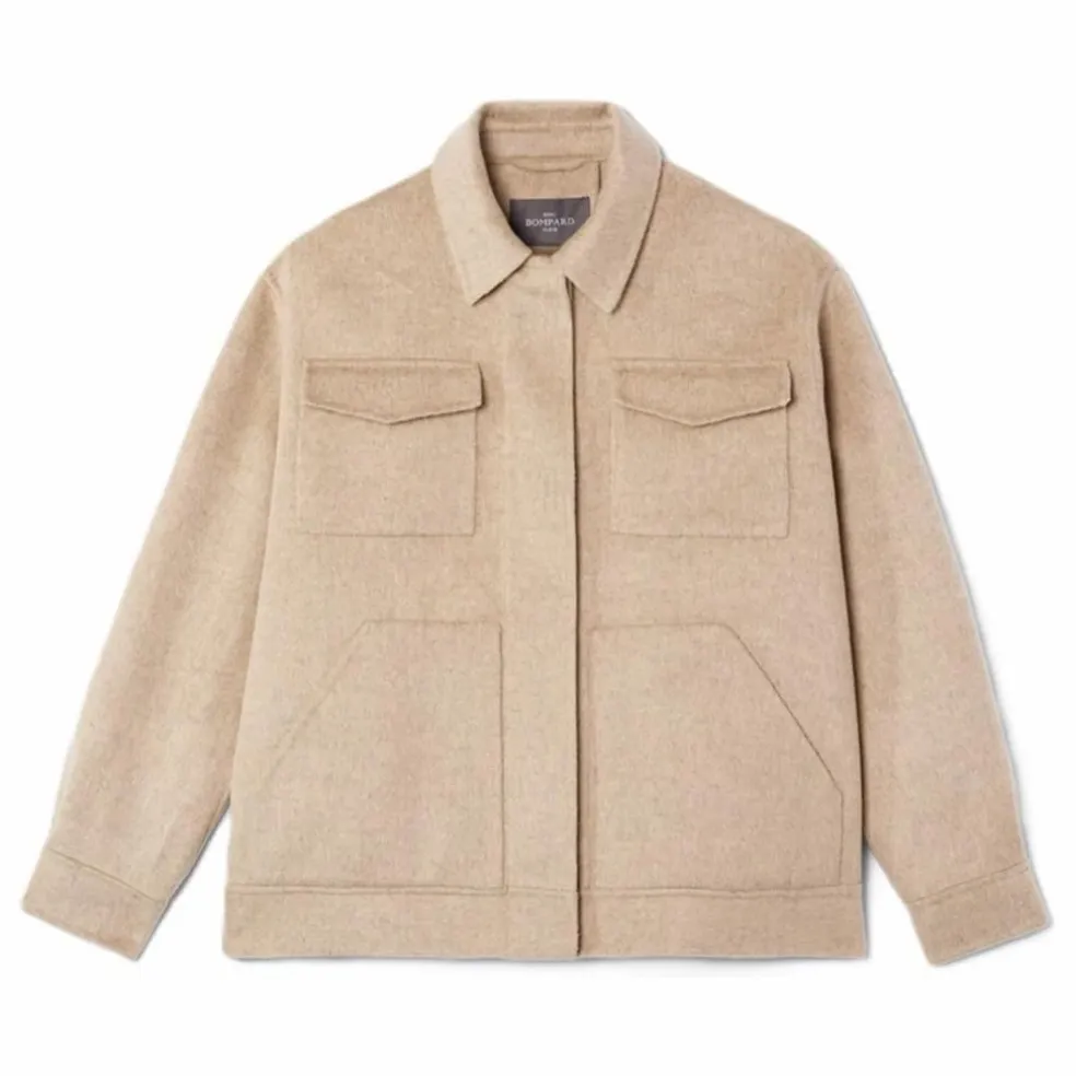 Veste Double Face Laine | Beige