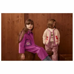Veste Duchesse Velours Côtelé | Rose