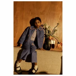 Veste Duchesse Velours Côtelé | Bleu