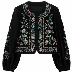 Veste Duras Velours - Collection Femme | Noir
