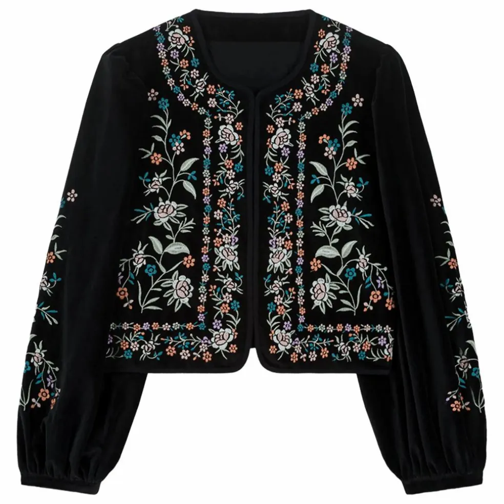 Veste Duras Velours - Collection Femme | Noir