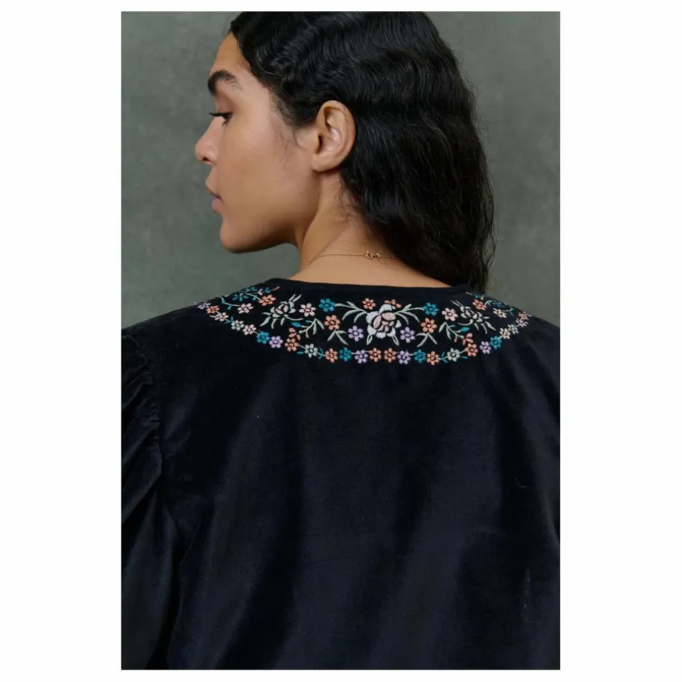 Veste Duras Velours - Collection Femme | Noir