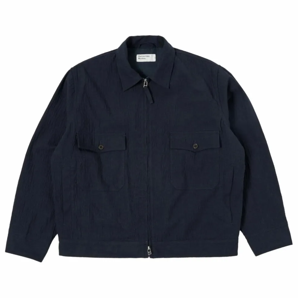 Veste E130 Ospina Coton Recyclé | Bleu marine