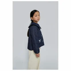 Veste en Jean Col Claudine Mariane | Bleu foncé
