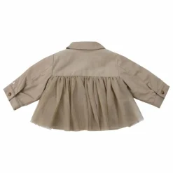 Veste en Tulle Verlaine | Taupe