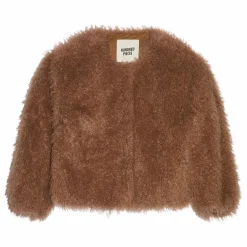 Veste Façon Fourrure Lucky | Taupe