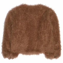 Veste Façon Fourrure Lucky | Taupe